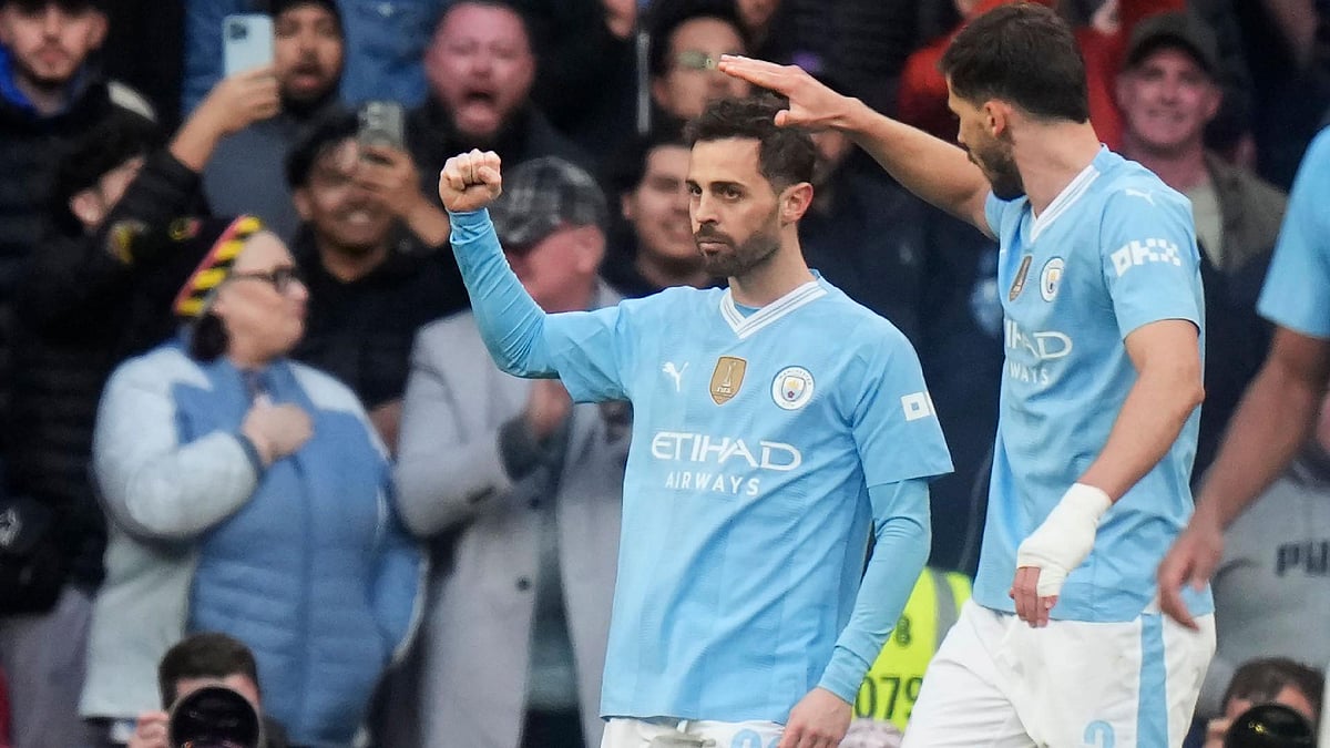 AP/Alastair Grant : Match-winner Bernardo Silva felt it was unfair Manchester City had to play their FA Cup semi-final on Saturday.