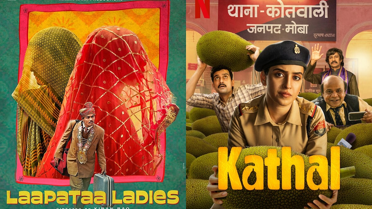 Poster of ‘Laapataa Ladies’ and ‘Kathal’