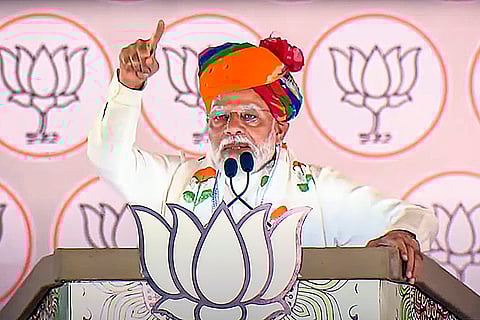 LS polls: PM Modi campaigns in Rajasthan