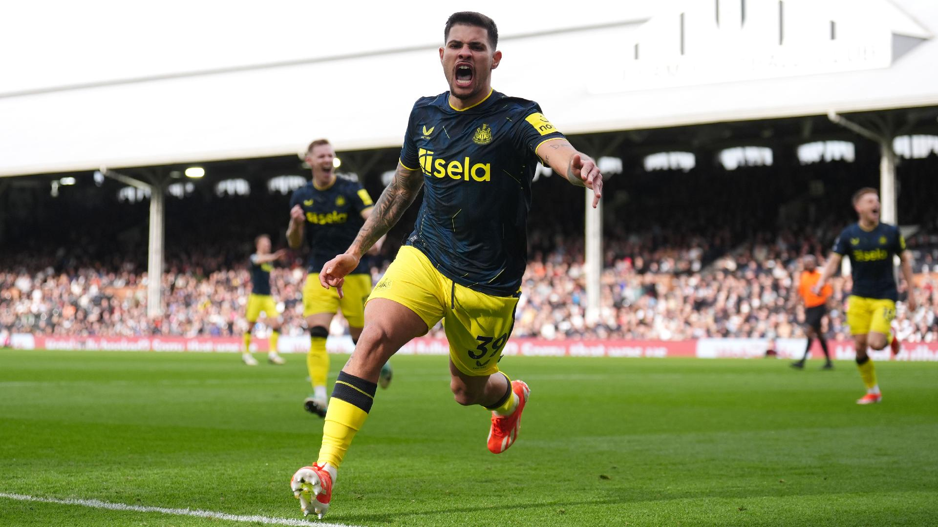 Bruno Guimaraes won it for Newcastle. - John Walton/PA