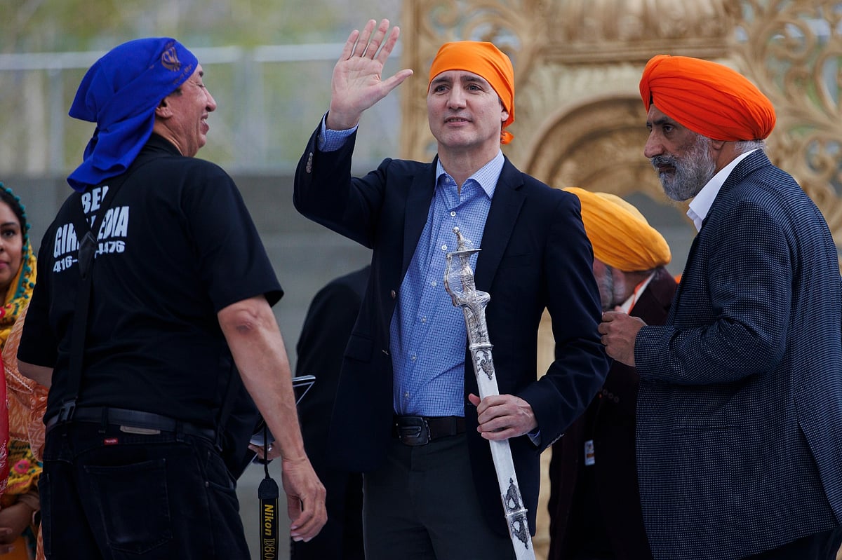 AP : Canadian Prime Minister Justin Trudeau on the occasion of Khalsa Day 