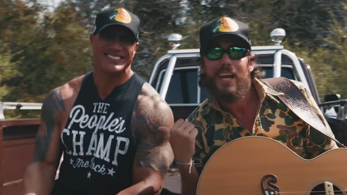 Instagram : Dwayna Johnson, Chris Janson