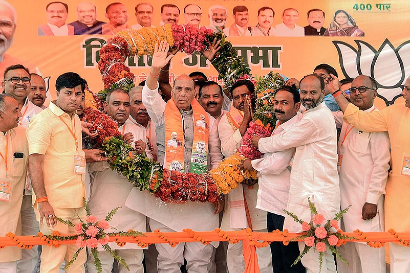 Rajnath Singh campaigns in UP