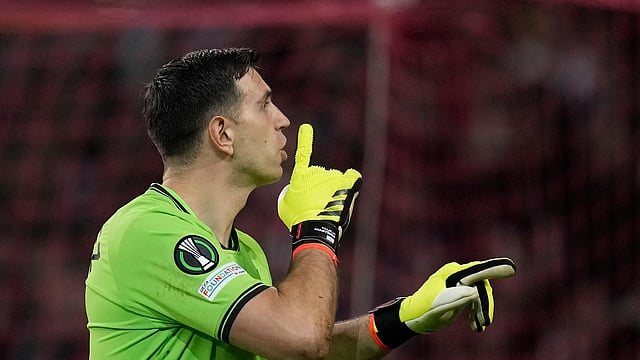 Emiliano Martinez Banned For Aston Villa’s Europa Conference League Semi-Final First Leg