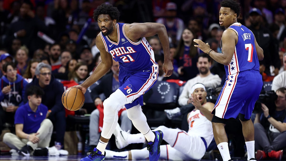 Joel Embiid dragged the Philadelphia 76ers back into their first-round series on Thursday.