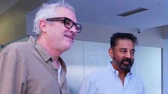 Kamal Haasan Hosts Lunch For Oscar Winner Alfonso Cuaron