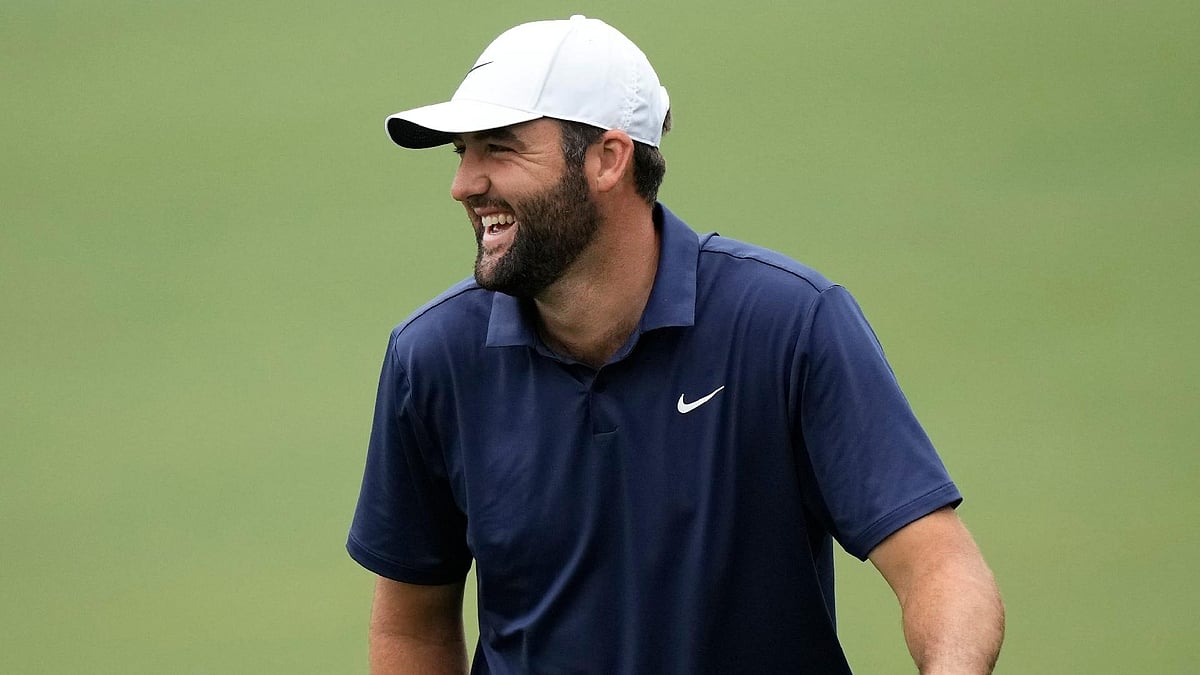 Charlie Riedel/AP : Scottie Scheffler has been in brilliant form this season.
