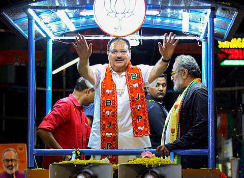 JP Nadda in Kerala