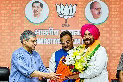 Tajinder Singh Bittu joins BJP