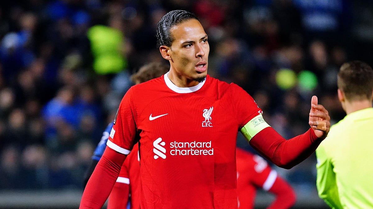Liverpool captain Virgil van Dijk believes anything is possible in the title run in. - Luca Rossini/PA
