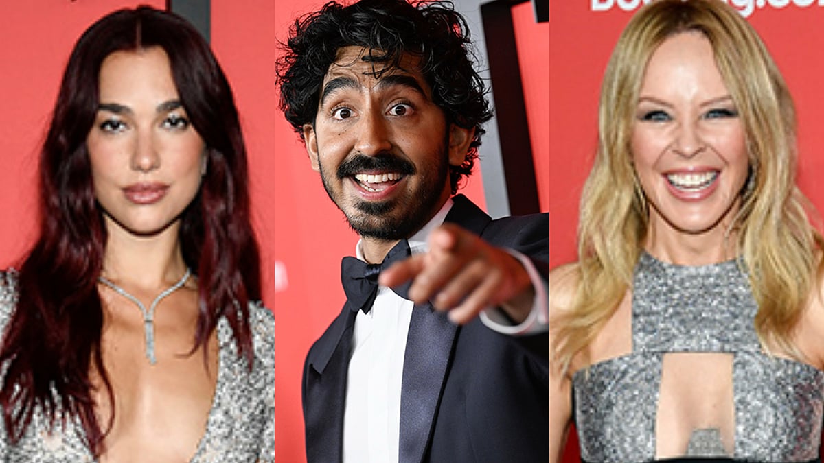 Evan Agostini : Dua Lipa, Dev Patel, Kylie Minogue