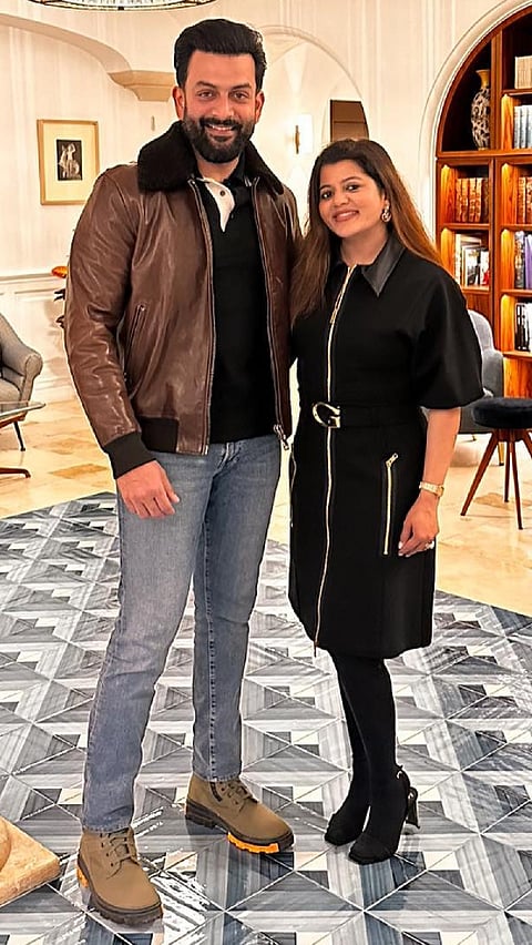 Prithviraj Sukumaran And Supriya Menon Wedding Anniversary