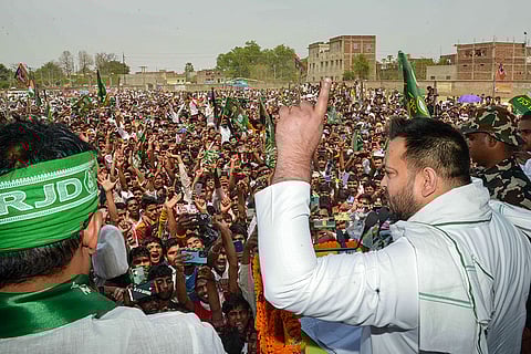 Tejashwi Yadav in Aurangabad