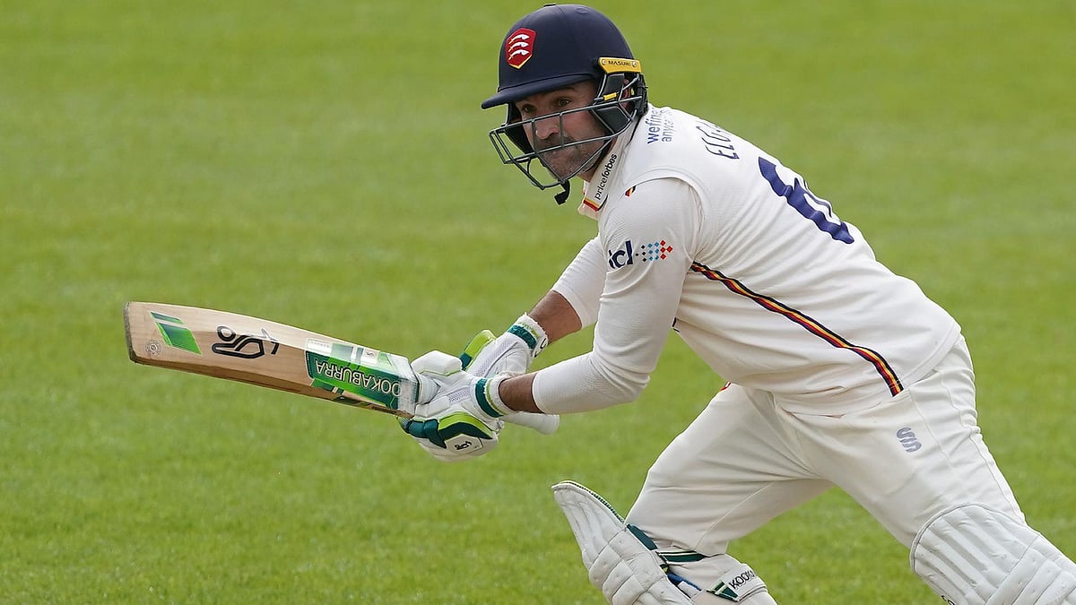 Joe Giddens/PA : Dean Elgar made an impressive debut for Essex.