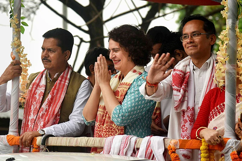 Priyanka Gandhi Vadra in Jorhat