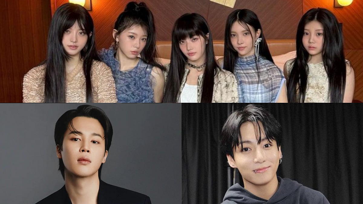 Instagram : ILLIT, Jimin and Jungkook