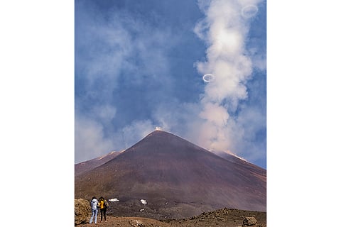 Italy Etna Volcano