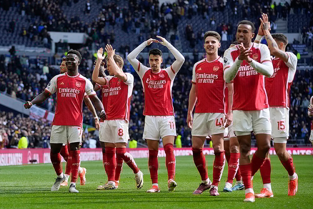 | Photo: AP/Kin Cheung : EPL 2023-24: Arsenal vs Tottenham Hotspur