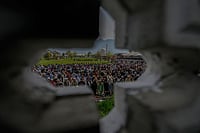Photo: AP/Mukhtar Khan : Eid-al-Fitr Celebrations