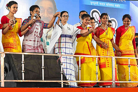 Mamata Banerjee in Bankura