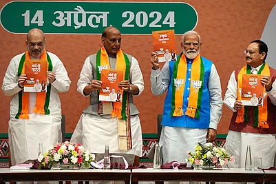 Photo%3A%20AP%2FManish%20Swarup%20%3A%20BJP%20releases%20manifesto%20for%20LS%20polls