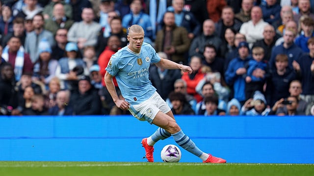 Haaland Warming Bench: Did Man City Miss 'Best Striker In The World' Against Aston Villa