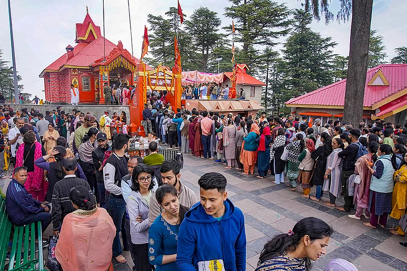 Hanuman Jayanti: Devotees in Shimla