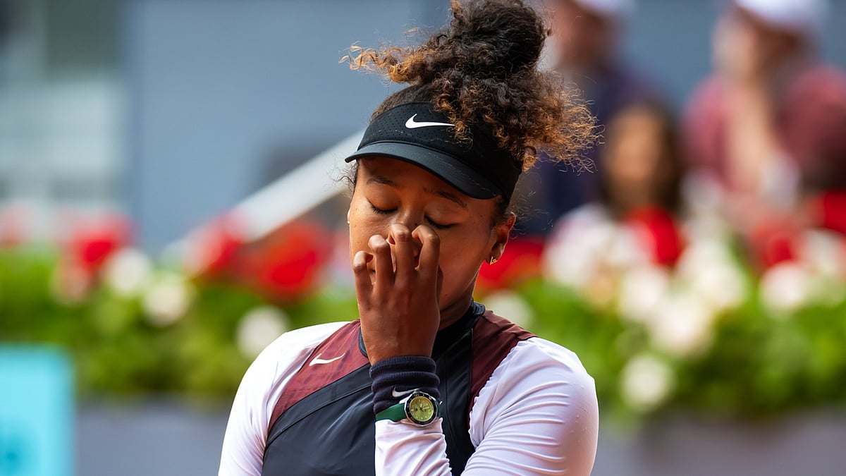 Naomi Osaka is out of the Madrid Open.