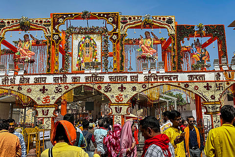 Ram Navami: Devotees at Ayodhya's Ram temple