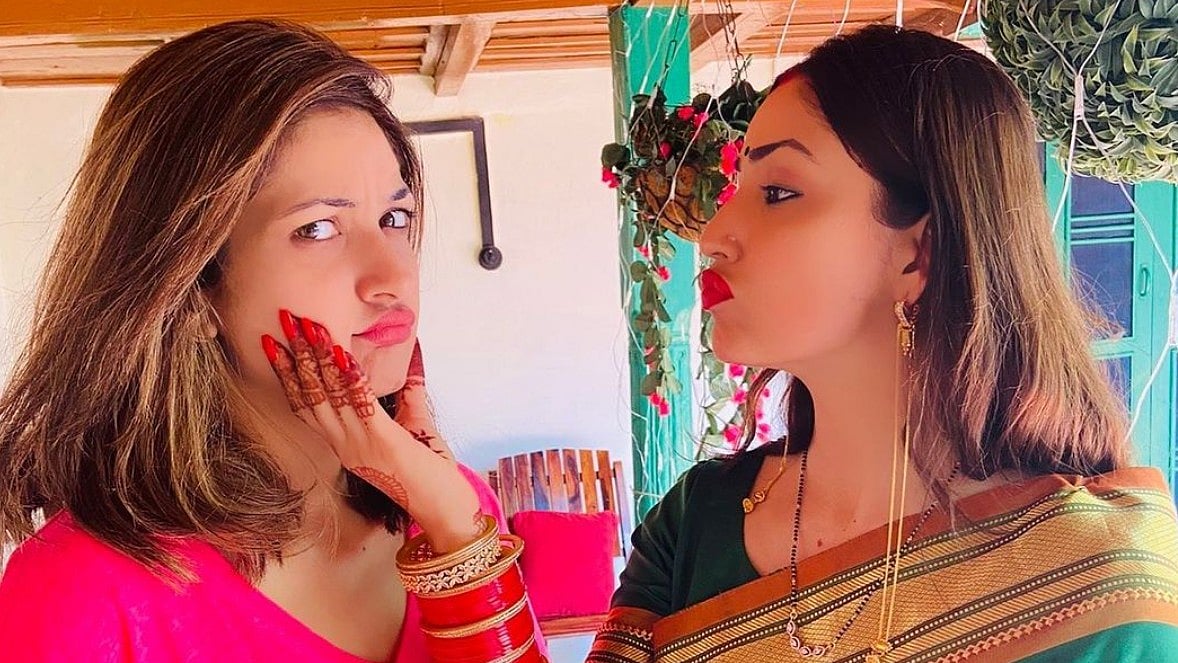 Instagram : Yami and Surilie Gautam