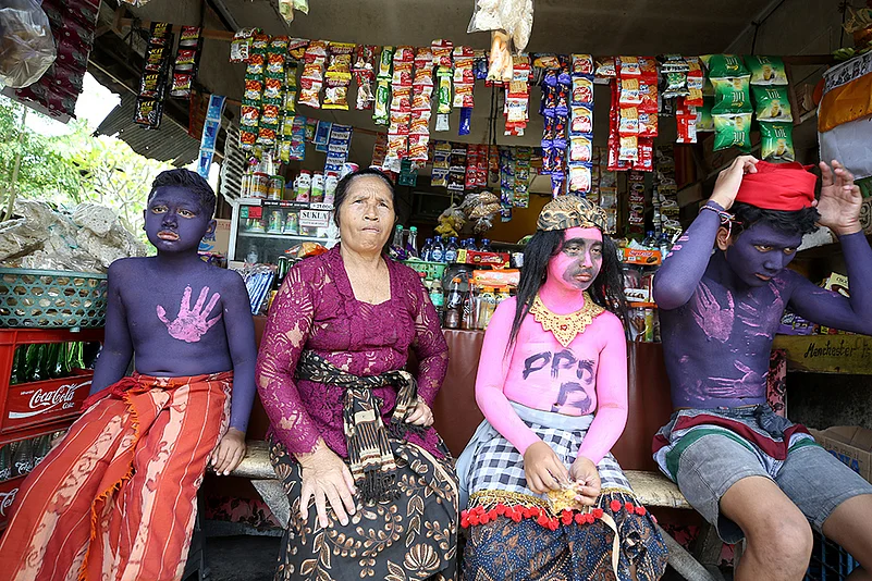 Ngerebeg Parade in Bali