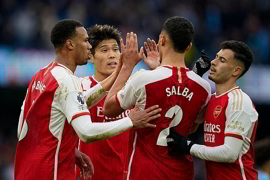 EPL: Manchester City Left Frustrated By Arsenal In Stalemate At Etihad - In Pics