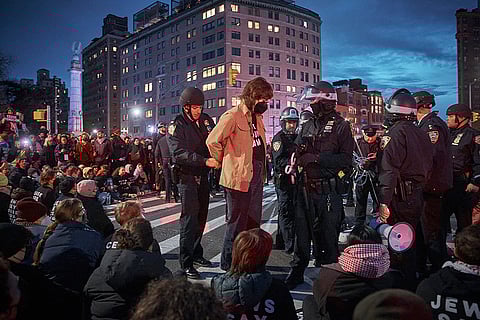 Pro-Palestinian Protest in New York