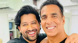 Instagram : Aftab Shivdasani and Akshay Kumar