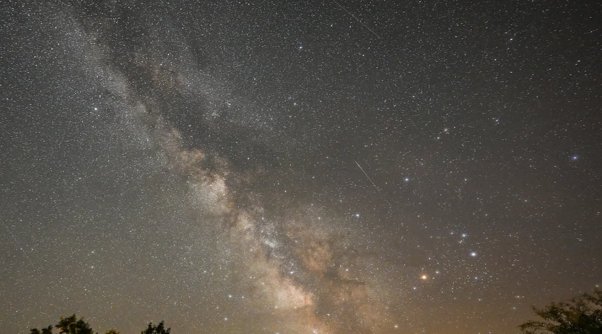 Getty Images : Lyrid Meteor Shower