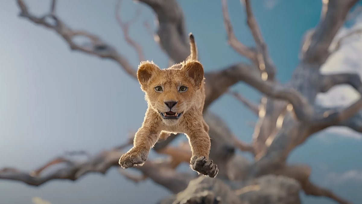 YouTube : A still from ‘Mufasa: The Lion King’