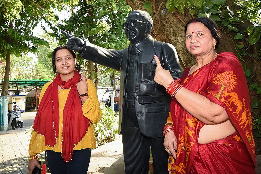 Photo: PTI : LS polls: Voting for 2nd phase