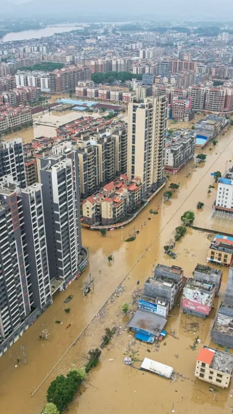 Floods in China 2023