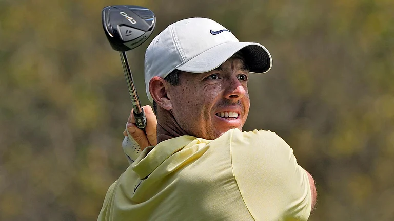 Rory McIlroy kept his media duties to a minimum ahead of the 88th Masters.  -  (Lynne Sladky/AP)
