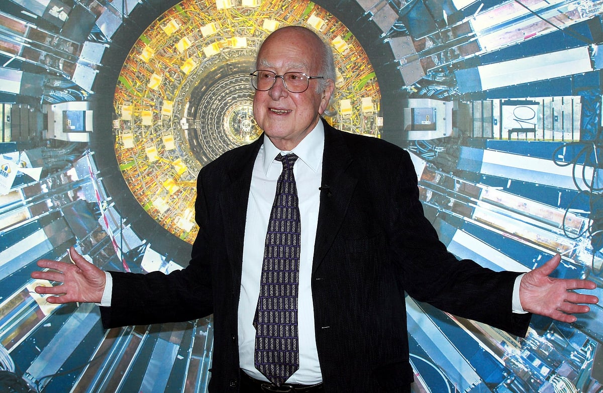 AP : Higgs won the 2013 Nobel Prize in Physics for his work, alongside Francois Englert of Belgium.

