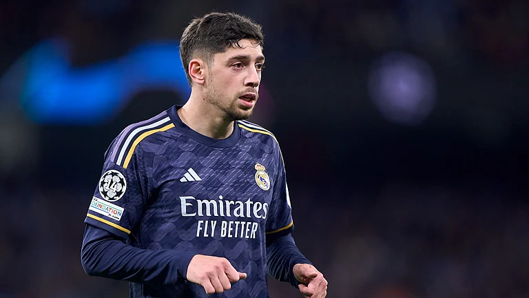 Federico Valverde did not take a penalty against Man City. - null
