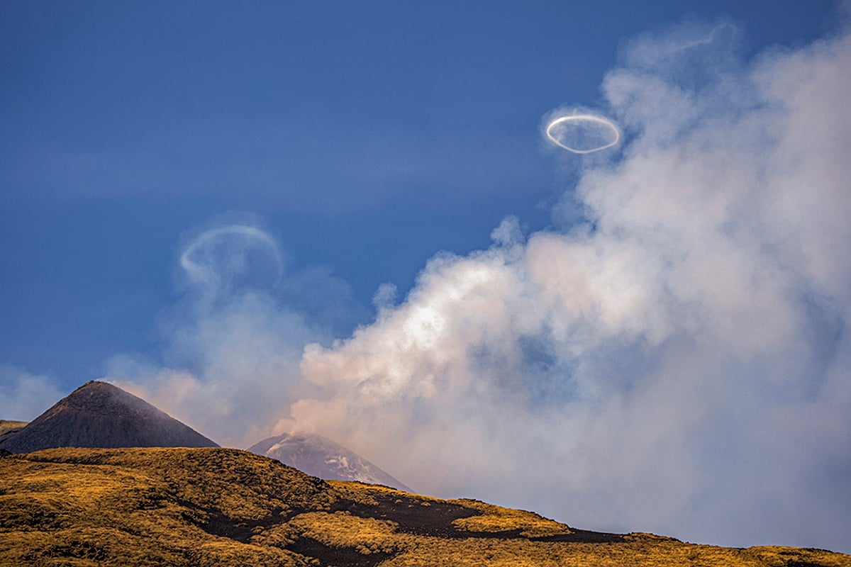 Italy Etna Volcano