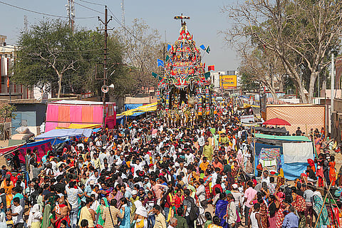 Rath ka Mela in Vrindavan