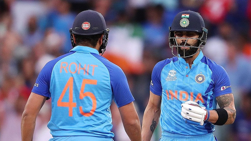 The Indian T20 World Cup squad is headlined by the presence of the duo of Virat Kohli and Rohit Sharma. - X/@ICC