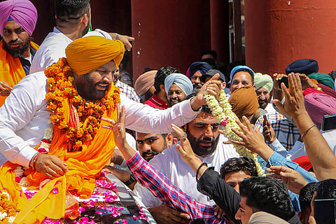 Gurjeet Singh Aujla in Amritsar
