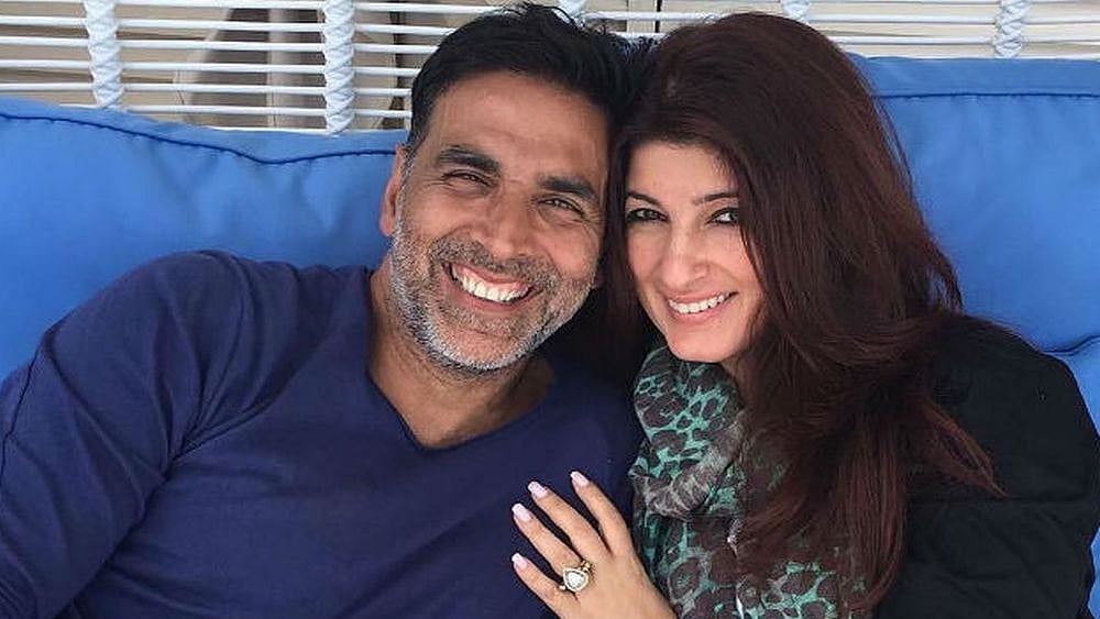 Twinkle Khanna with Akshay Kumar