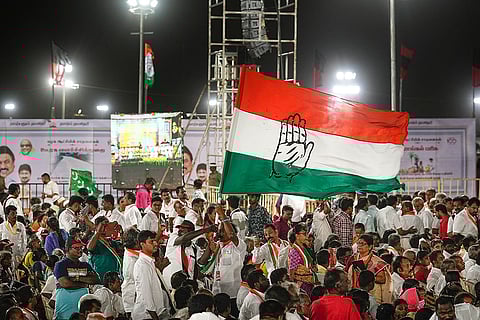 DMK-Cong rally