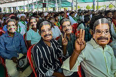 INDIA's rally in Ranchi