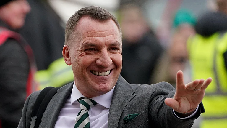 Brendan Rodgers feels Celtic are in good shape for the title run-in
- Andrew Milligan/PA