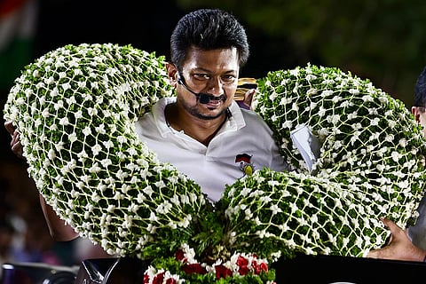Udhayanidhi Stalin campaigns in Chennai